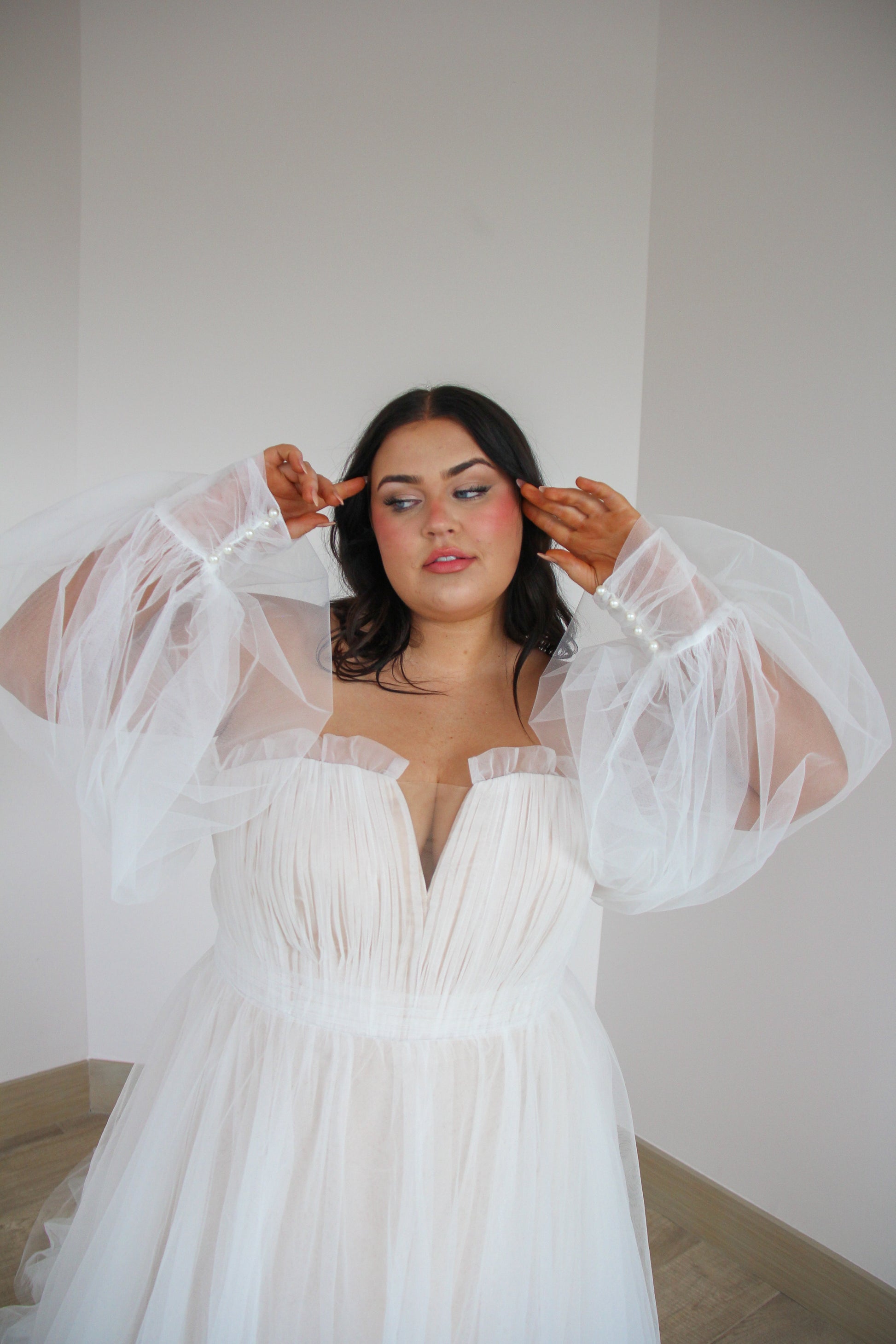 Tamia by Studio Levana - 18 / Black and Nude / No Built-In Corset (zipper only) Tamia by Studio Levana - 18 / Black and Nude / No Built-In Corset (zipper only)
