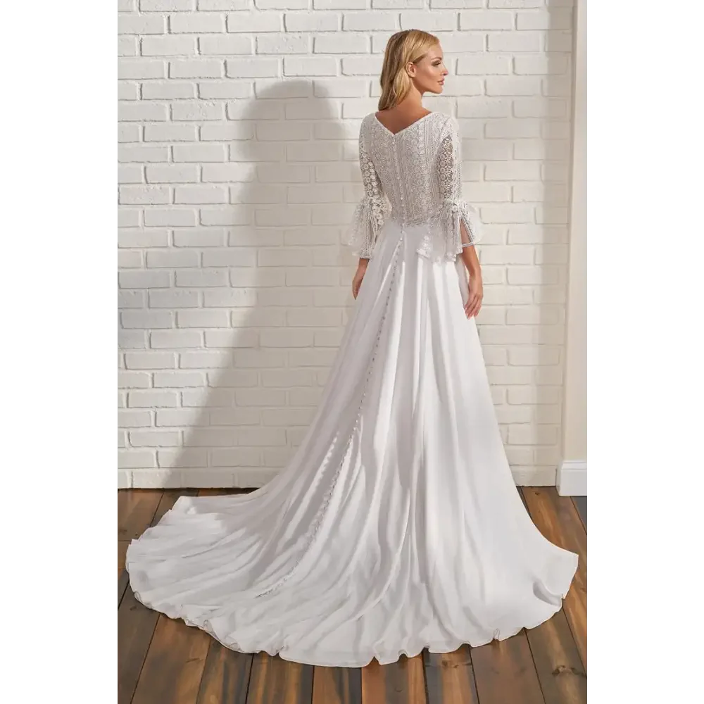 TR22187 by Modest Mon Cheri - Wedding Dresses