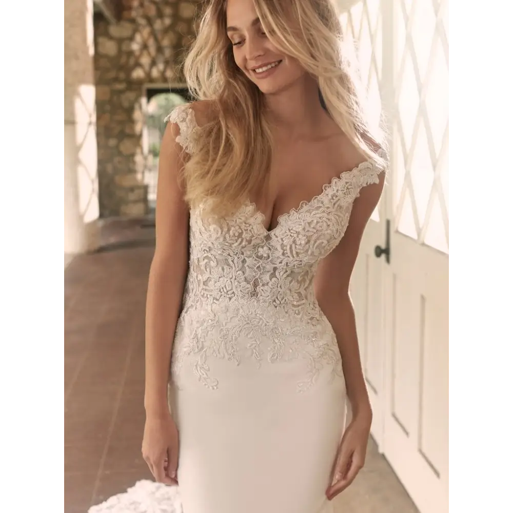 Antonella by Maggie Sottero -Sample Sale - 12 / Ivory (gown