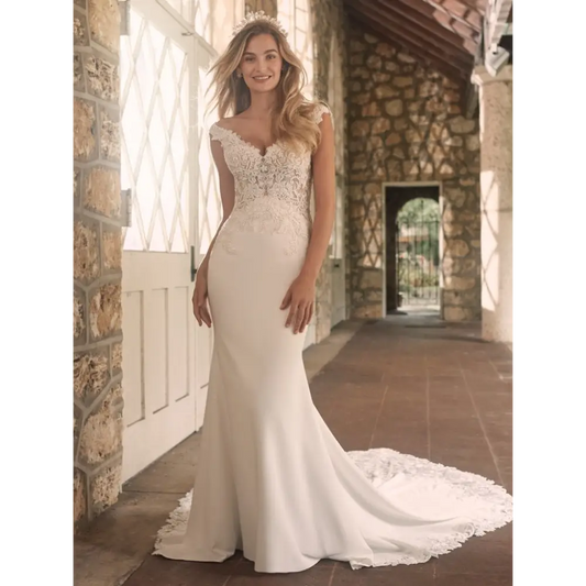 Antonella by Maggie Sottero -Sample Sale - 12 / Ivory (gown