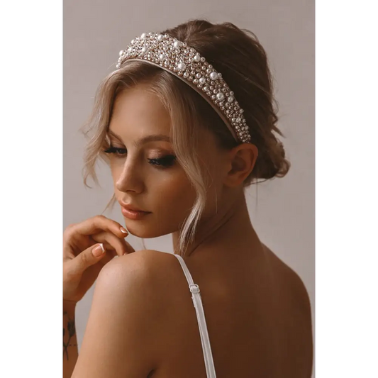 Aria Pearl Headband - HB007