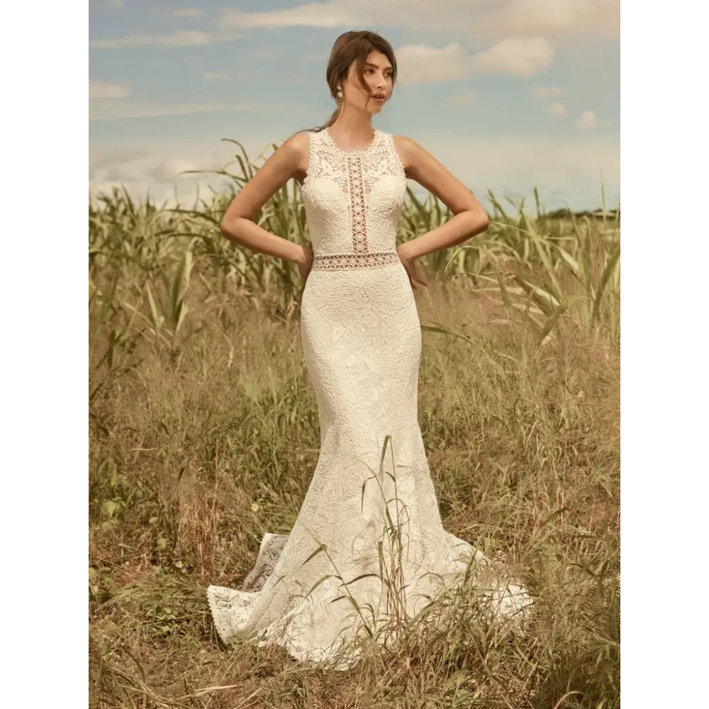 Belinda by Rebecca Ingram - Sample Sale - 14 / Ivory over