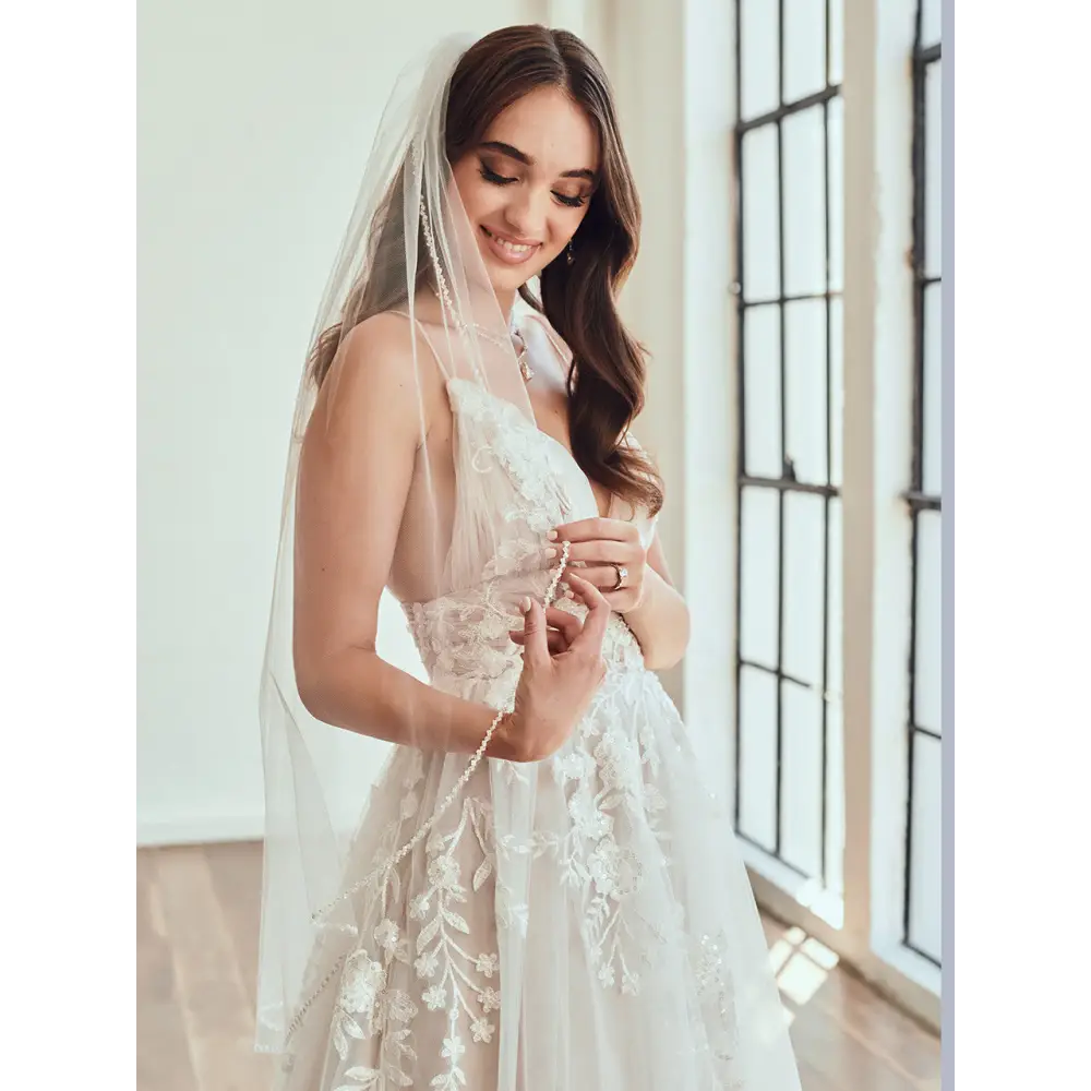 Bridal Veil | V2380SF - Ivory - veils