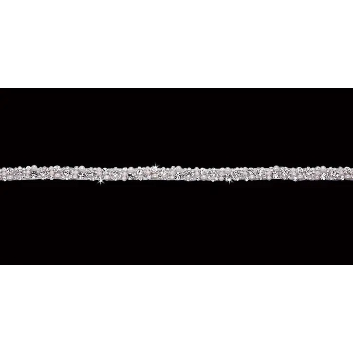 BT2081 Belt - Silver/Clear/Ivory - Accessories
