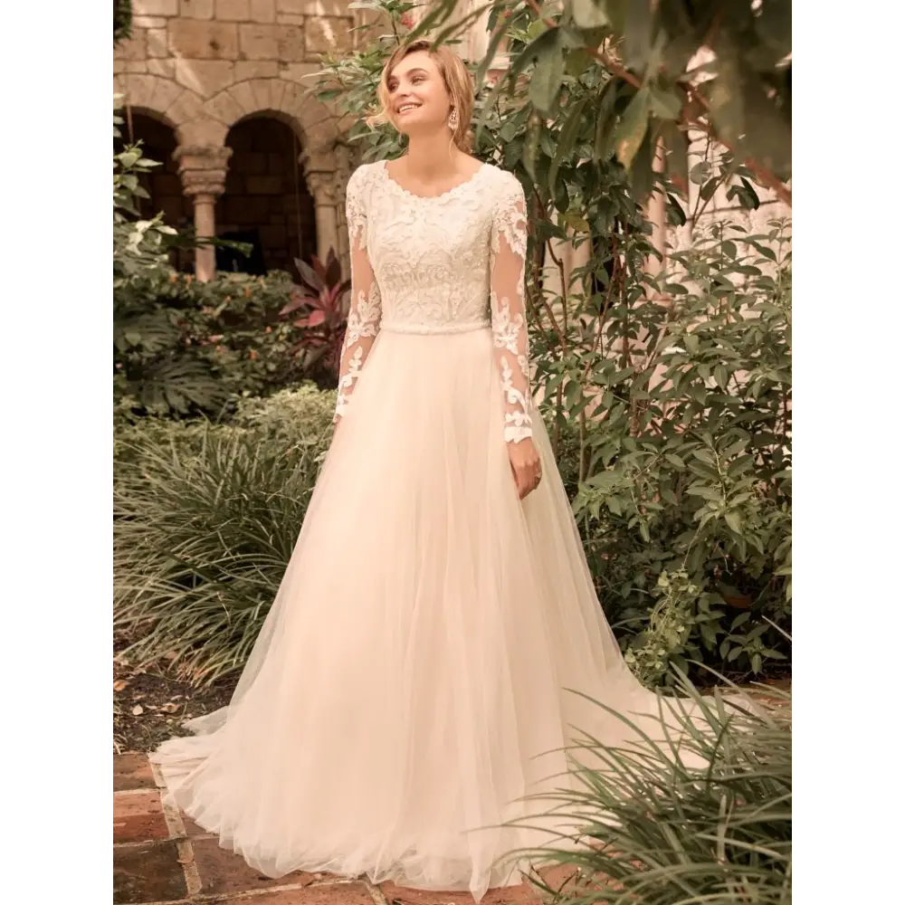 Carrie Leigh by Rebecca Ingram - Ivory (gown with Ivory