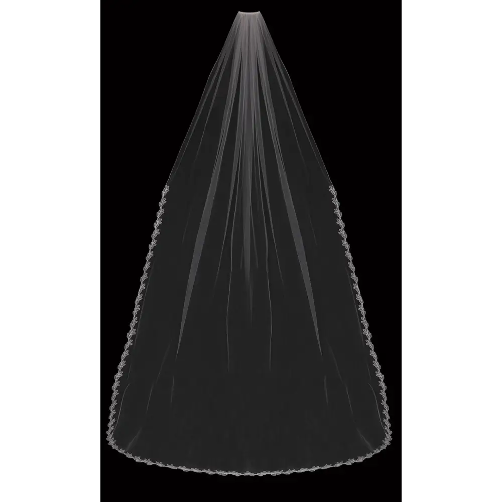 Cathedral Bridal Veil | V2383C - Ivory - veils