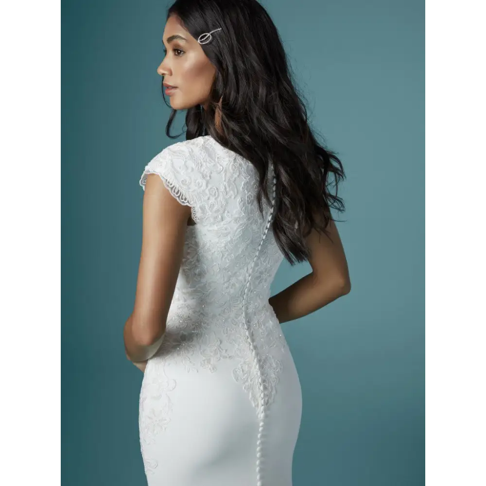 Cosette by Maggie Sottero - Sample Sale - 10 / Ivory/Pewter