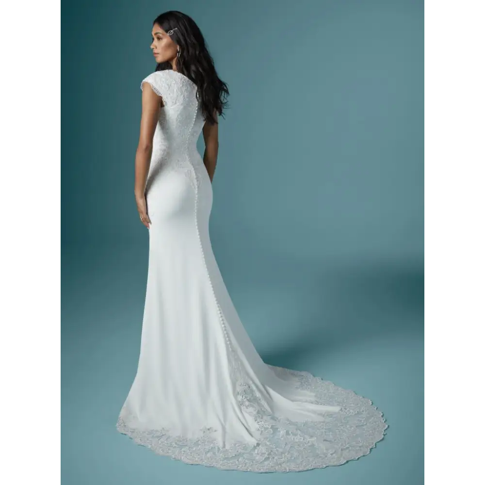 Cosette by Maggie Sottero - Sample Sale - 10 / Ivory/Pewter