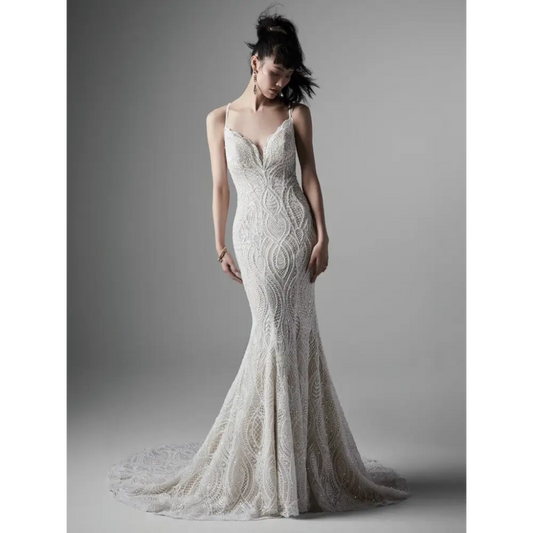 Daxton by Sottero & Midgley - Sample Sale - 12 / Ivory over