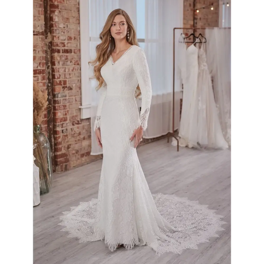 Drita Leigh by Maggie Sottero - All Ivory - Wedding Dresses
