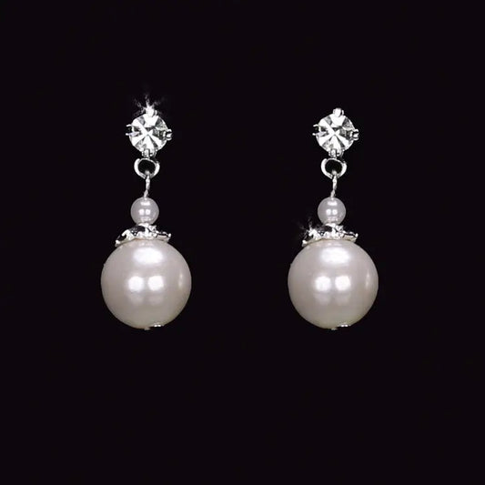 En Vogue E1560 - [Bridal Earrings E1560] - Wedding Accessories - Bridal Closet - Bridal Dresses and Accessories