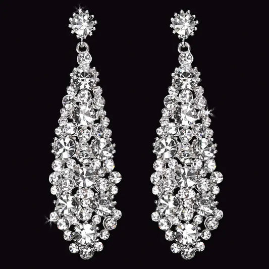 En Vogue E1562 - [Bridal Earrings E1562] - Wedding Accessories - Bridal Closet - Bridal Dresses and Accessories