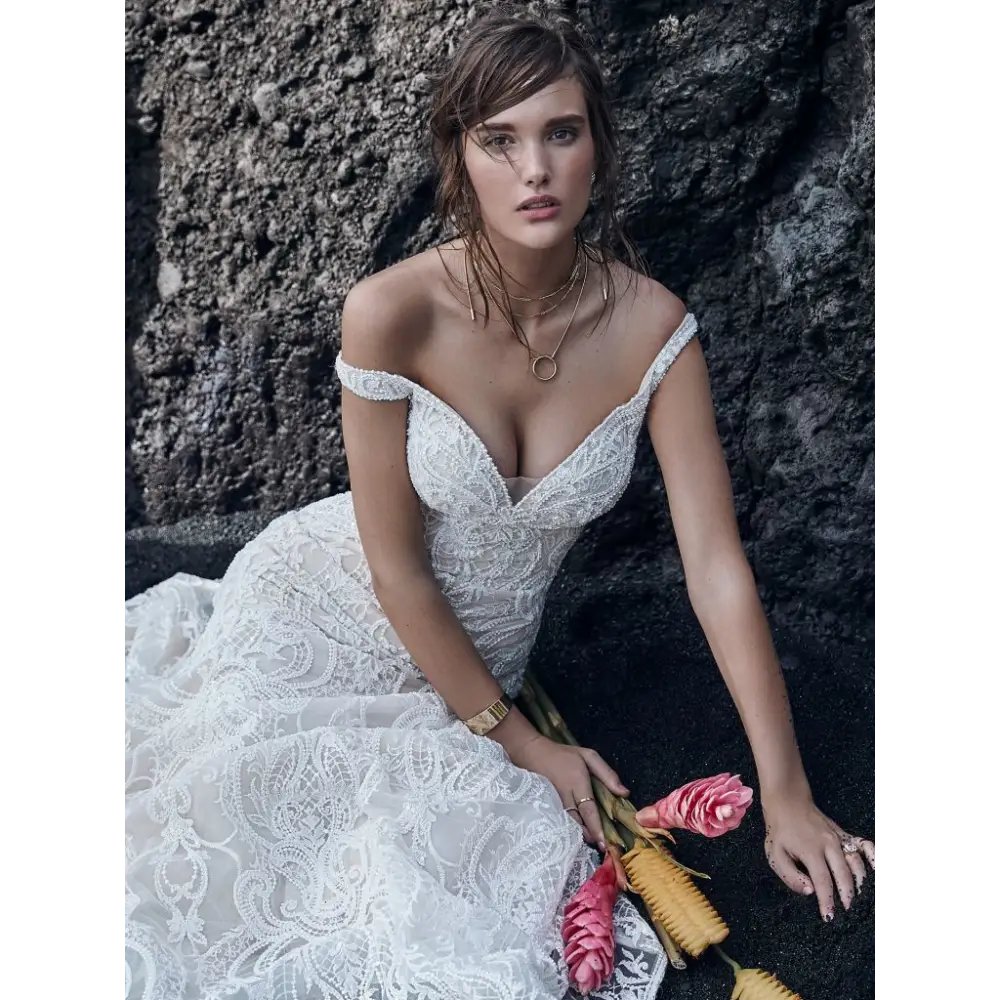 Elias by Sottero & Midgley - Sample Sale - 12 / Ivory over