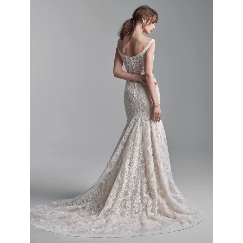 Elias by Sottero & Midgley - Sample Sale - 12 / Ivory over