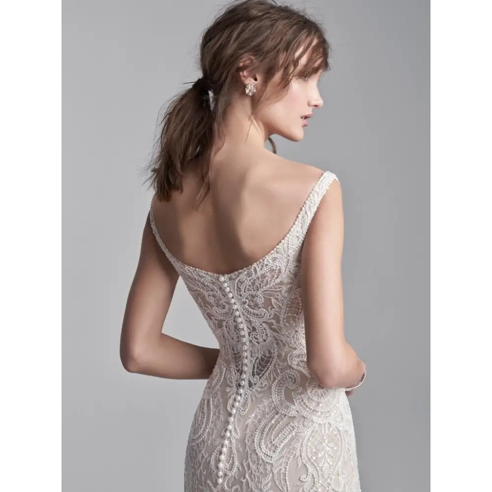 Elias by Sottero & Midgley - Sample Sale - 12 / Ivory over