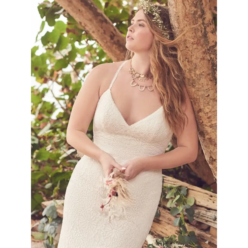 Esmeralda by Rebecca Ingram - Sample Sale - 10 / Ivory over