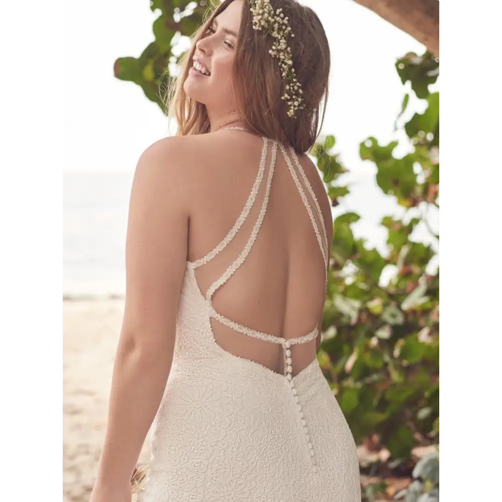 Esmeralda by Rebecca Ingram - Sample Sale - 10 / Ivory over