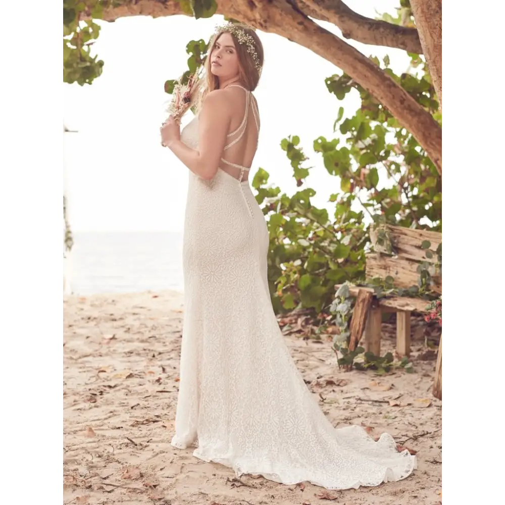Esmeralda by Rebecca Ingram - Sample Sale - 10 / Ivory over