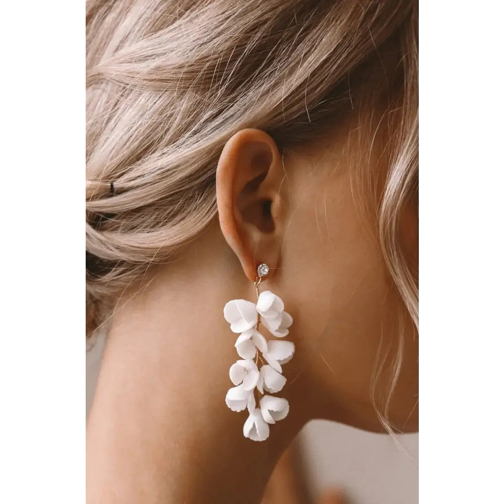 Gardenia Fleur Earrings E039