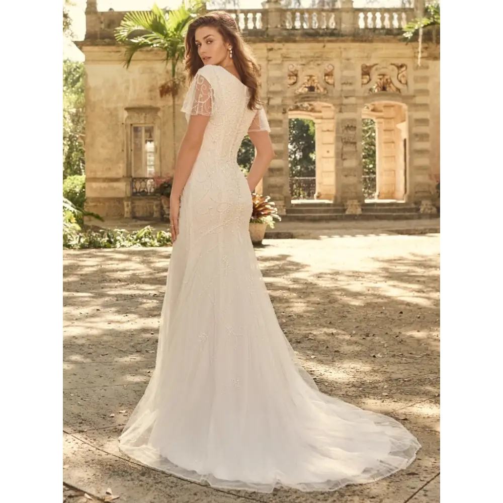 Garnett by Maggie Sottero - In Store - 14 / Ivory over Pearl