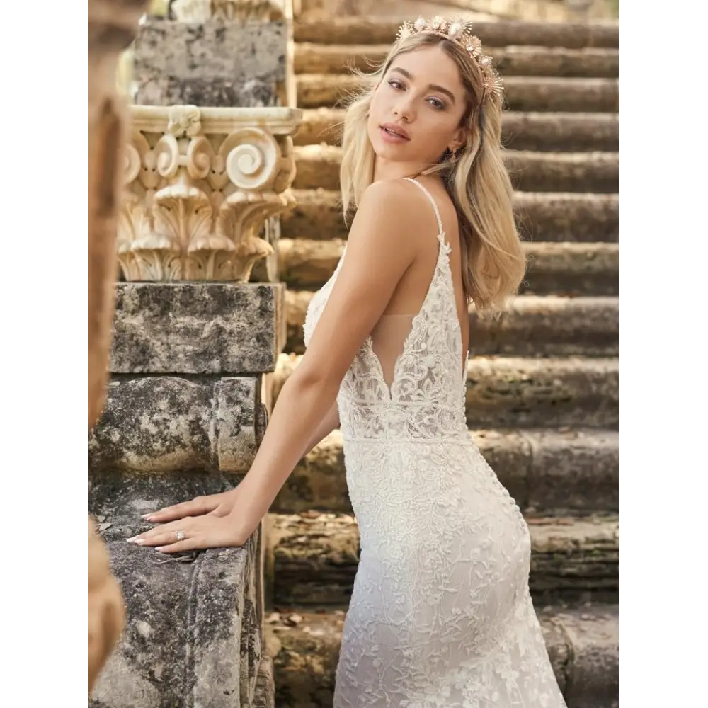 Gretna by Maggie Sottero - Sample Sale - 12 / Ivory over