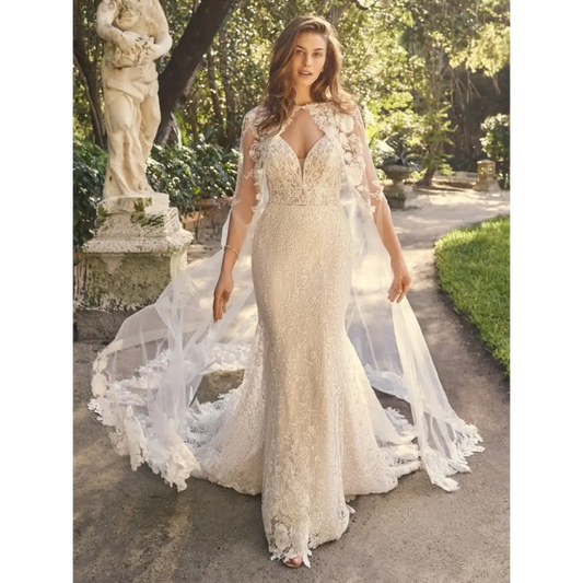 Gretna by Maggie Sottero - Sample Sale - 12 / Ivory over