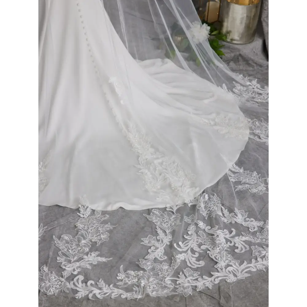 Joyce Veil by Rebecca Ingram - All Ivory - Accessories