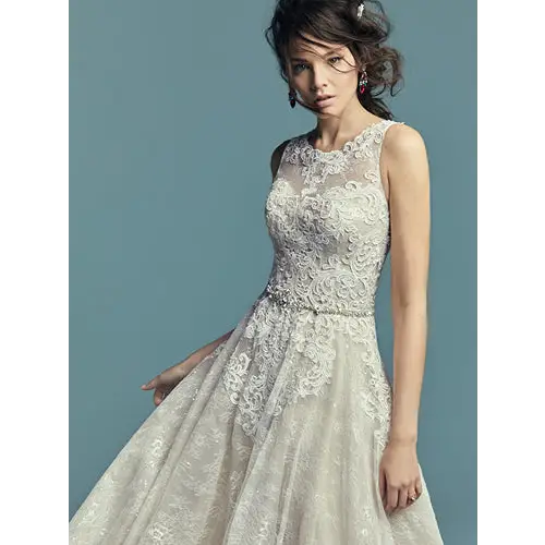 Maggie Sottero Annabella - Sample Sale - 14 / Ivory over