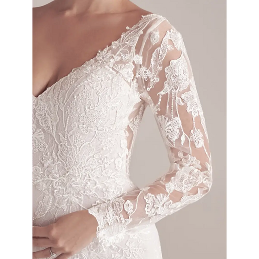 Maggie Sottero Doreen Detachable Fitted Sleeves -