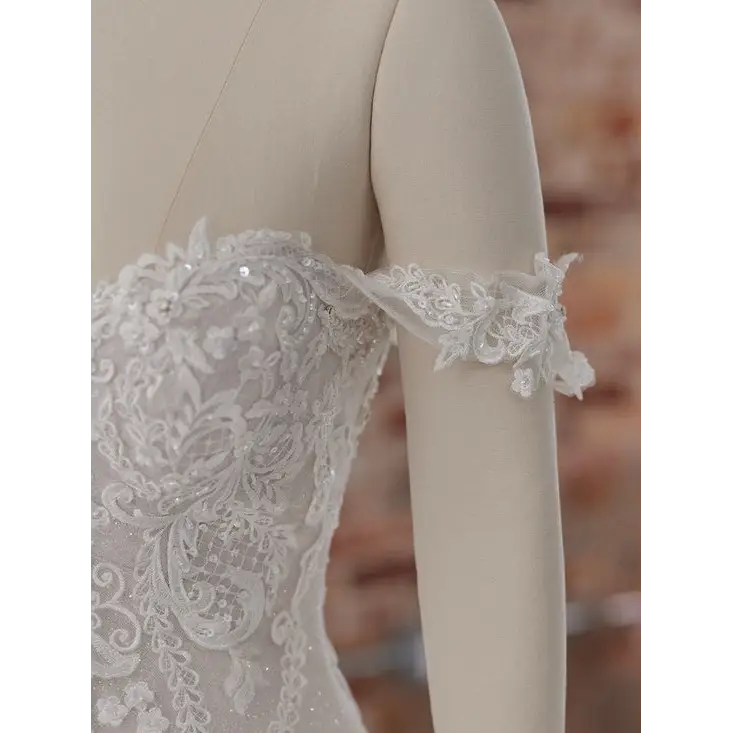 Maggie Sottero Frederique Detachable Cap Sleeve -