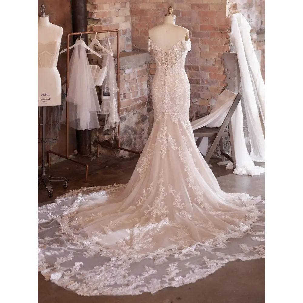 Maggie Sottero Keeva Detachable Train Extension -