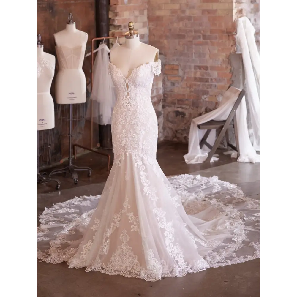 Maggie Sottero Keeva Detachable Train Extension -
