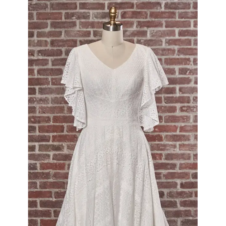 Maggie Sottero Orchid - 6 / All Ivory - Wedding Dresses