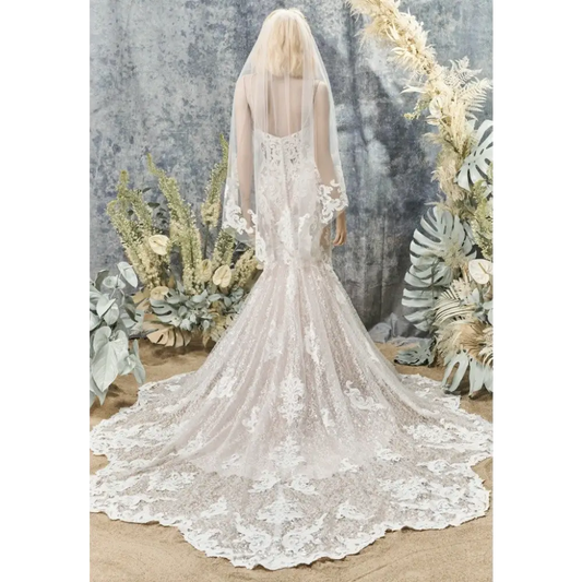 Maggie Sottero Tuscany Marie Fingertip Length Veil - All