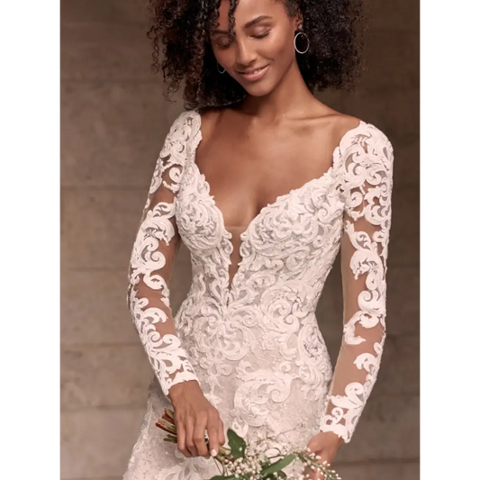 Maggie Sottero Tuscany Royale Detachable Long Sleeves -