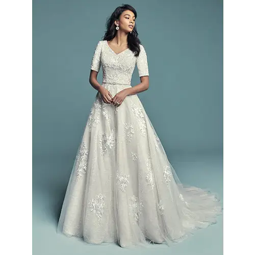 Meryl Marie by Maggie Sottero - Sample Sale - Ivory over