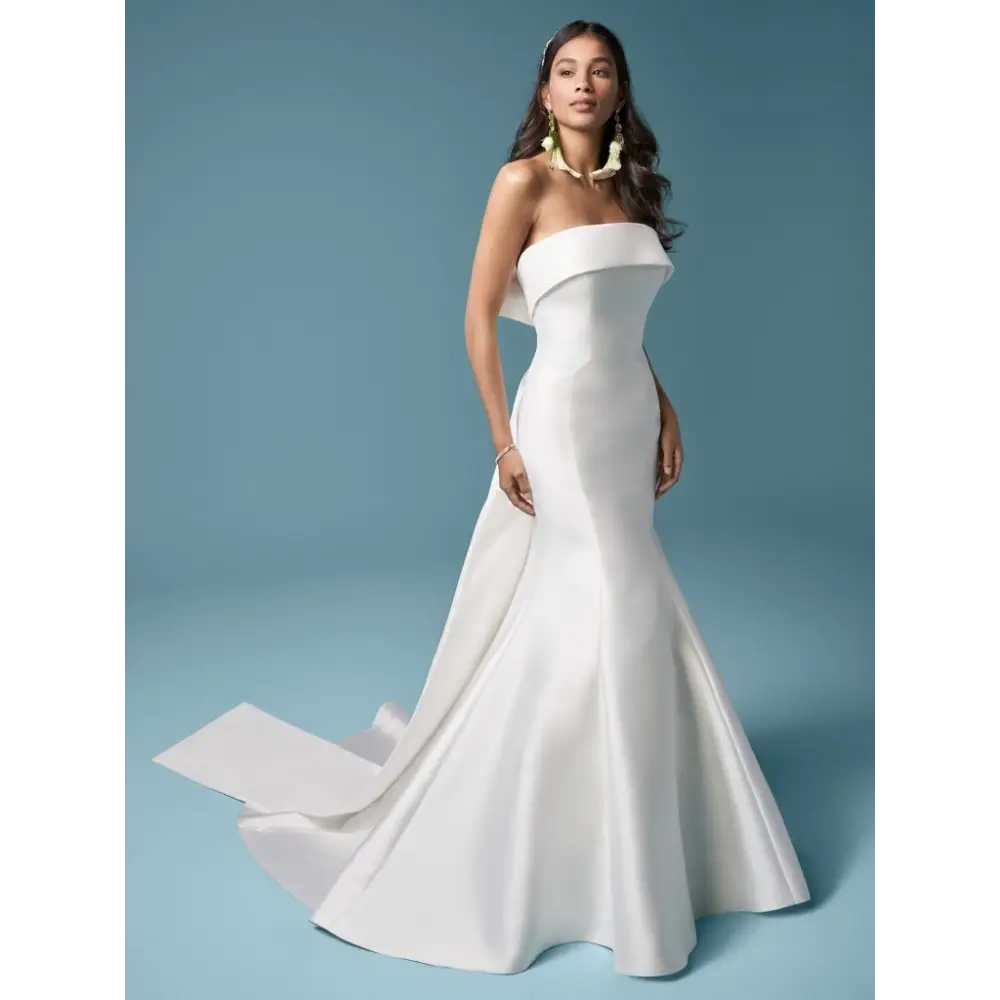 Mitchell by Maggie Sottero - Diamond White (pictured) -