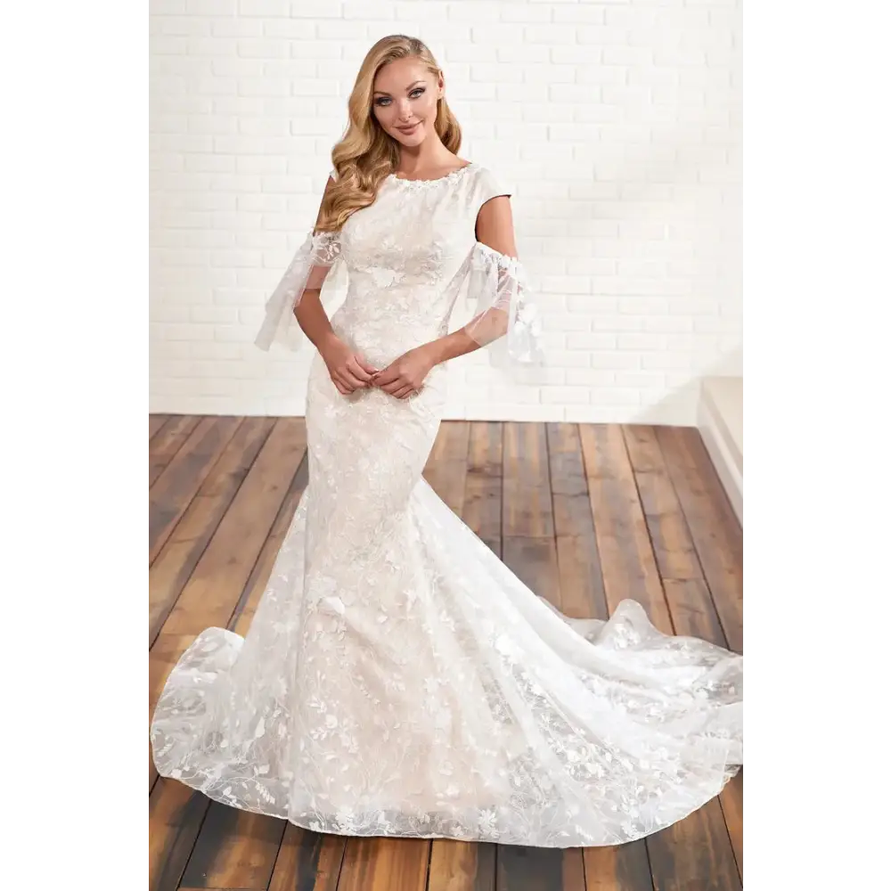 MOD203 by Modest Mon Cheri - Ivory - Wedding Dresses
