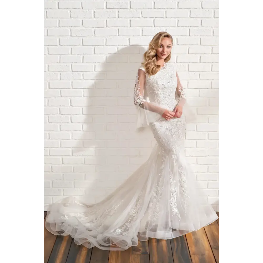 MOD205 by Modest Mon Cheri - Ivory - Wedding Dresses