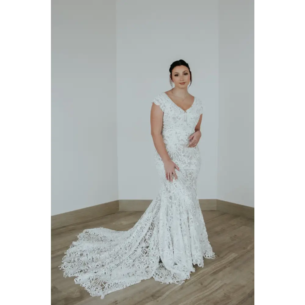 Exclusive 'Moonstone' Bridal Gown by Bridal Closet Exclusive 'Moonstone' Bridal Gown by Bridal Closet