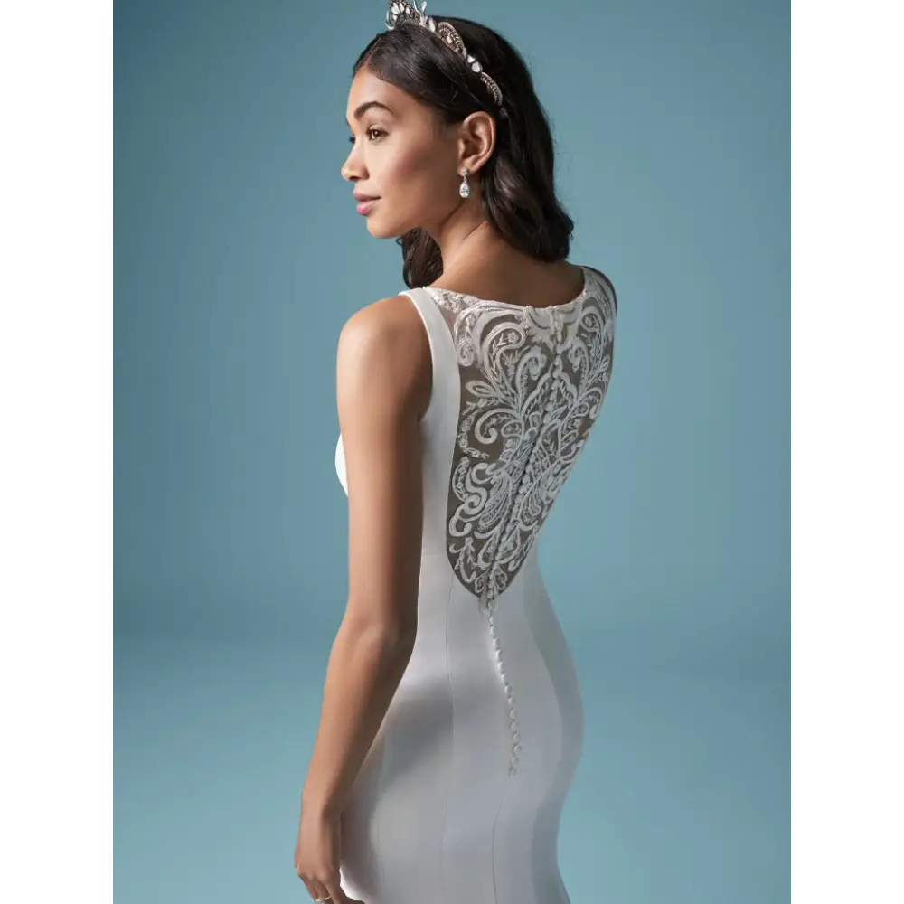Nadia by Maggie Sottero - Sample Sale - 10 / All Ivory (gown