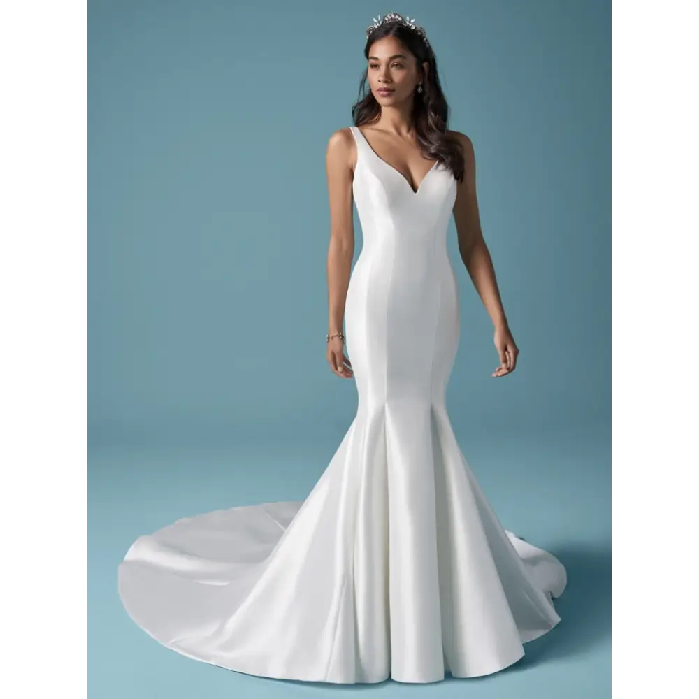 Nadia by Maggie Sottero - Sample Sale - 10 / All Ivory (gown