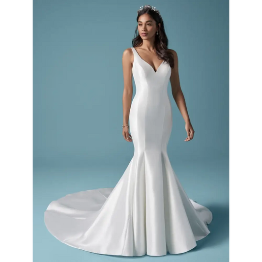 Nadia by Maggie Sottero - Sample Sale - 10 / All Ivory (gown