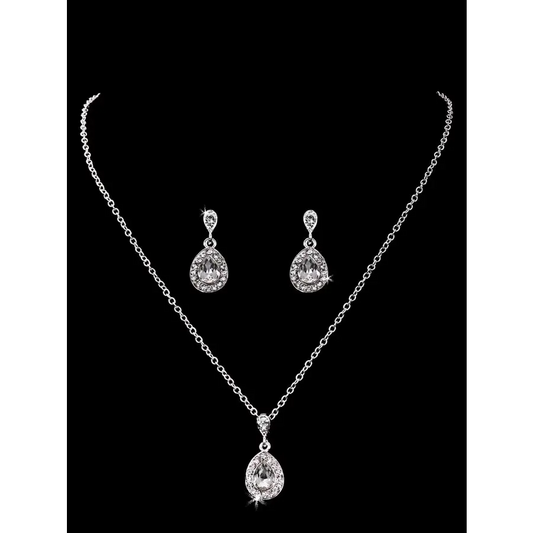 NL1809 Necklace and Earrings Set - Accessories