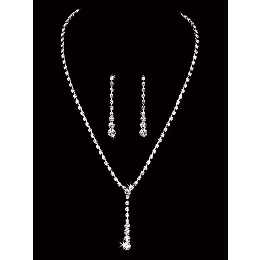 NL2055 Necklace and Earrings Set - Accessories
