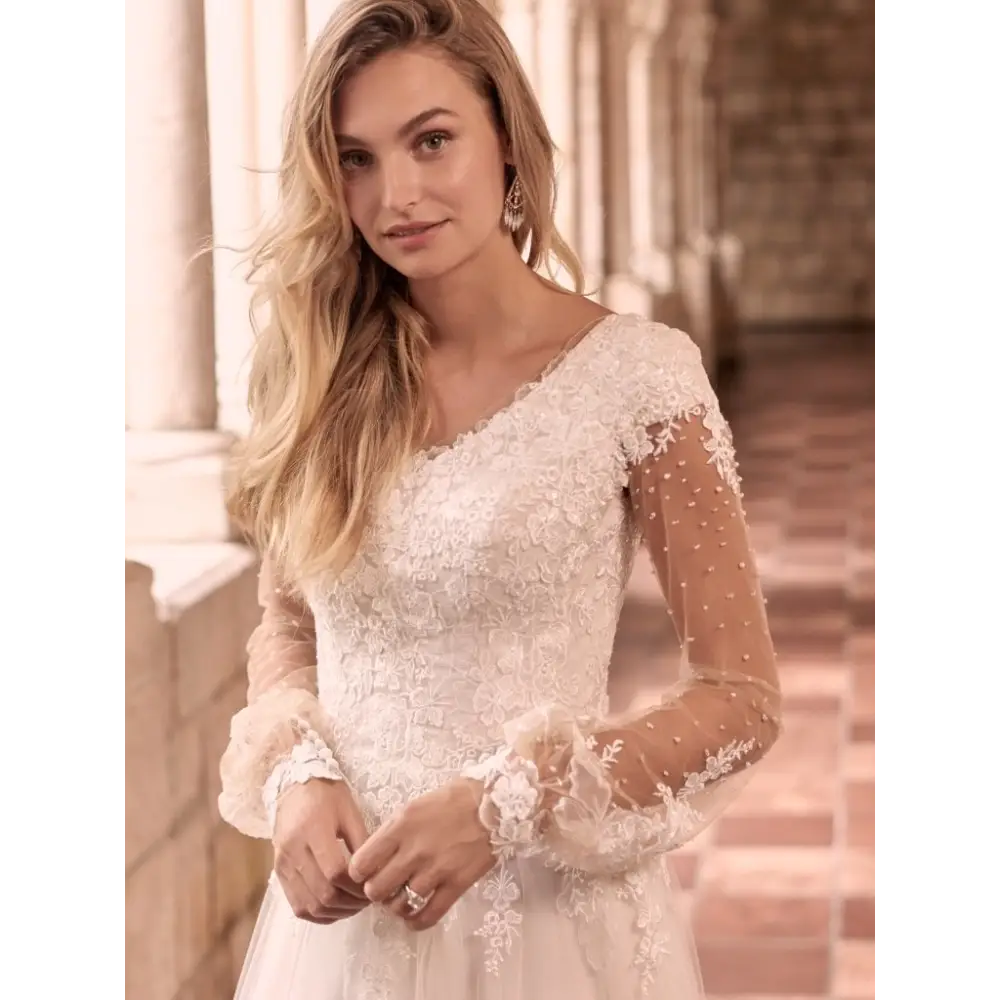 Pamela Leigh by Maggie Sottero - Sample Sale - 10 / Ivory