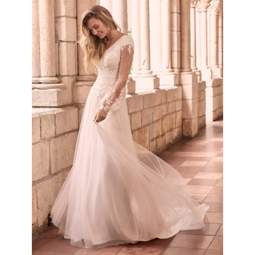 Pamela Leigh by Maggie Sottero - Sample Sale - 10 / Ivory