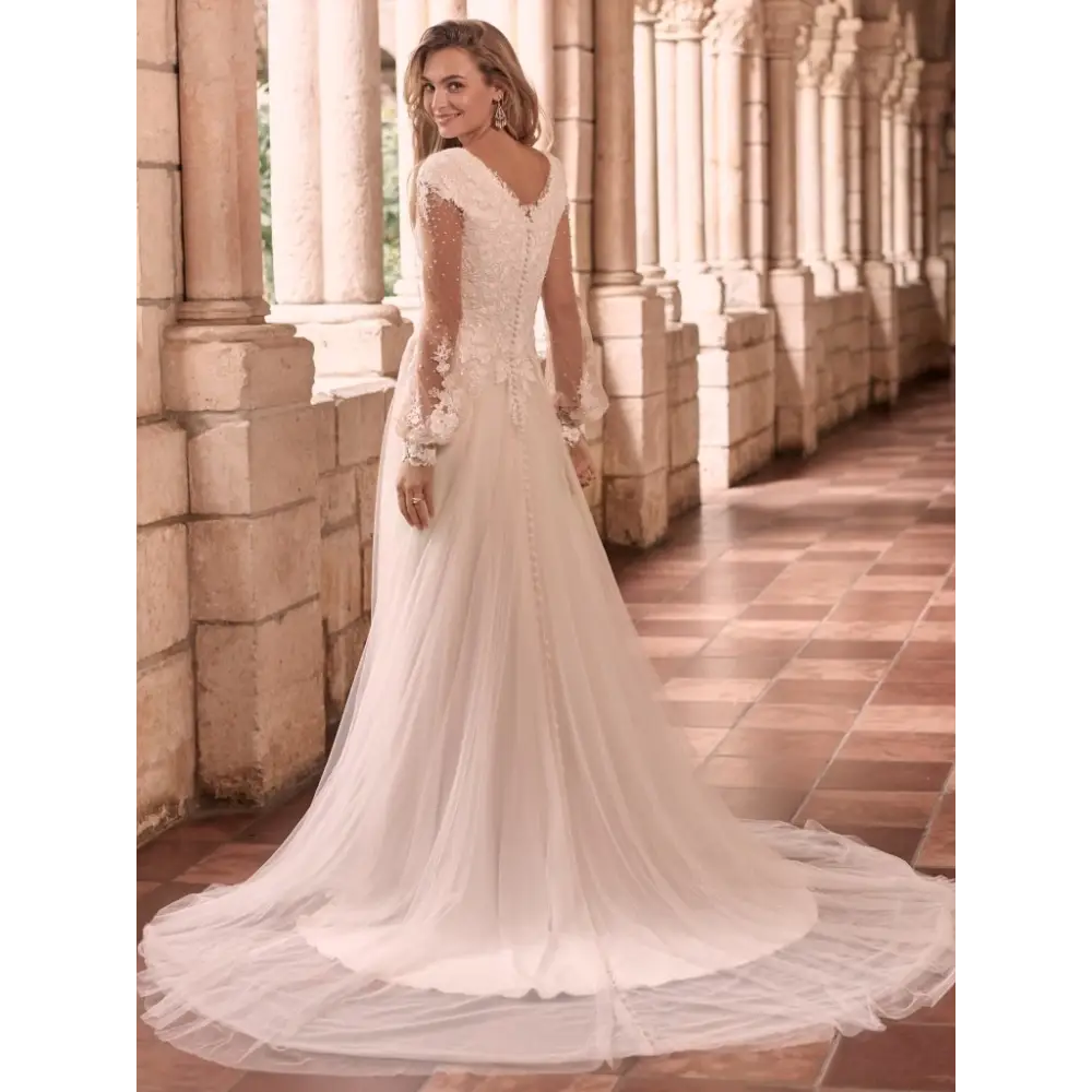 Pamela Leigh by Maggie Sottero - Sample Sale - 10 / Ivory