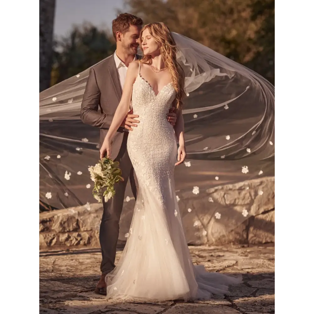 Rebecca Ingram Amanda Veil - All Ivory - Accessories
