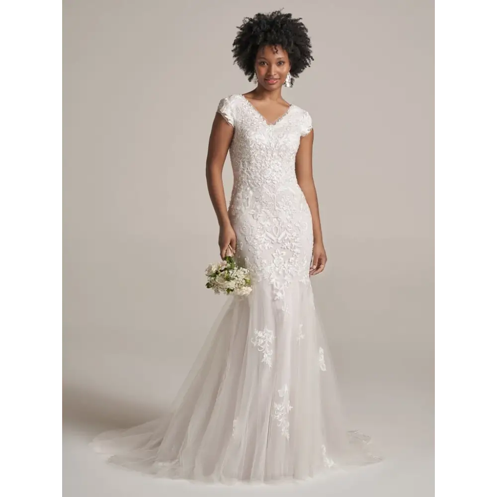 Rebecca Ingram Faustine Leigh - All Ivory (gown with Ivory